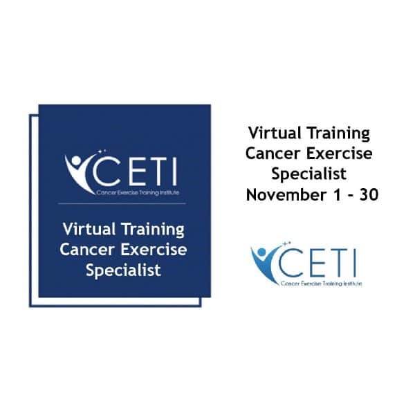 cancer exercise specialist live zoom training class